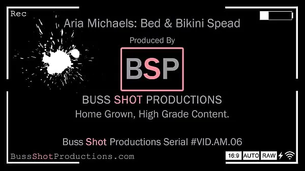 AM.06 Aria Michaels Bed & Bikini Spread Preview novos filmes