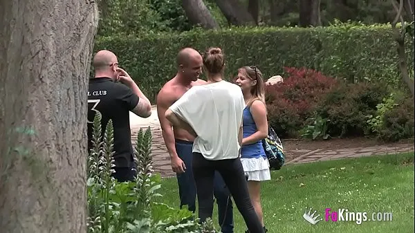 Fresh Being famous is great: Antonio finds and fucks a blonde MILF right in the park new Movies
