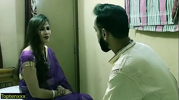 Färska Indian hot neighbors Bhabhi amazing erotic sex with Punjabi man! Clear Hindi audio nya filmer