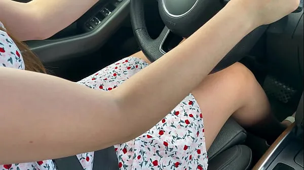 Świeże Stepmother: - Okay, I'll spread your legs. A young and experienced stepmother sucked her stepson in the car and let him cum in her pussynowe filmy