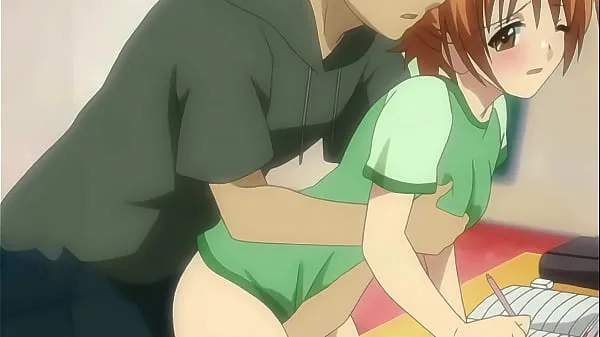 Sveži Older Stepbrother Touching her StepSister While she Studies - Uncensored Hentai novi filmi