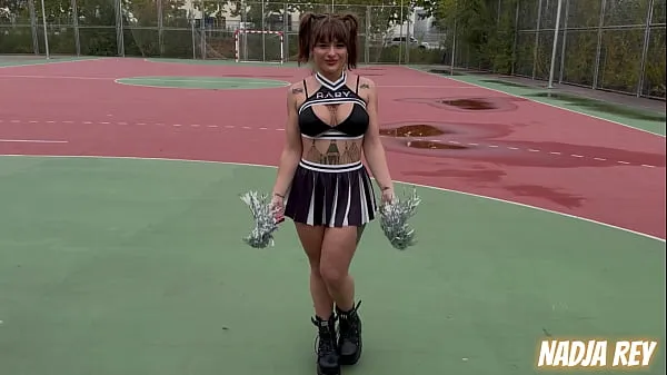 Fresh CHEERLEADERS Fucks on THE STREET and swallows the CUM new Movies